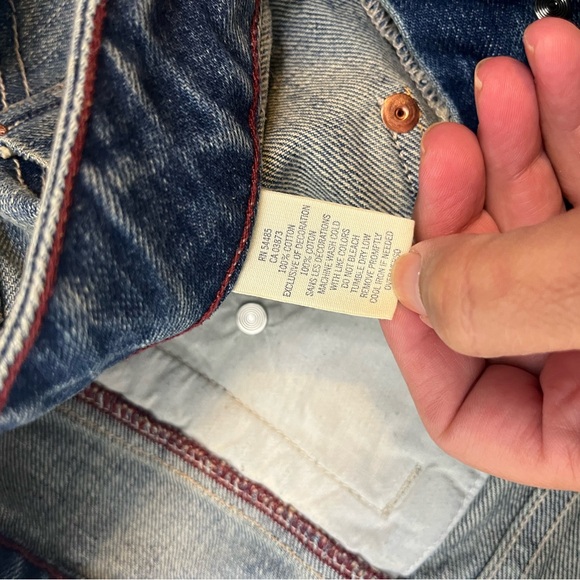 VTG America Eagle‎ micro mini denim skirt size 2 Y2K 100% cotton patch pocket - Picture 5 of 5